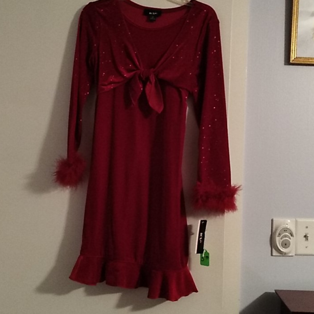 New Girl's BATgirl Christmas Dress